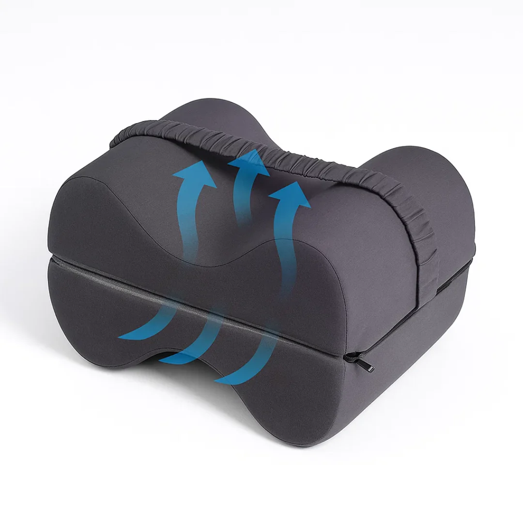 SpineAlign™ Memory Foam Knee Pillow - Image 11